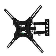 Full Motion TV Wall Mount Swivel Bracket 26 32 40 47 55" Tilt 20° TV Display