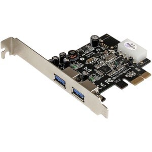 Startech 2 Port Pci Express PCIE Superspeed USB 3.0 Card Adapter With Uasp 5Gbps