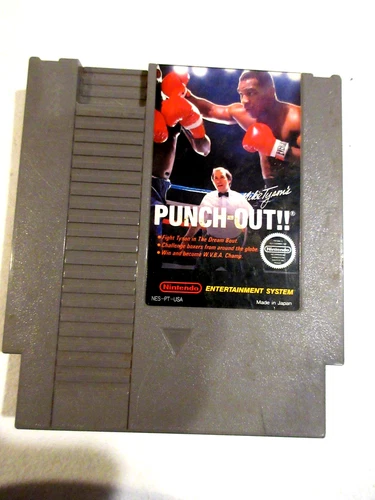 Nintendo Mike Tyson's Punch Out Game Cartridge