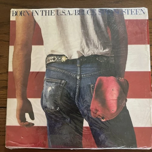 BRUCE SPRINGSTEEN Born In The USA Masterdisk RL Vintage OG in shrink w sleeve EX