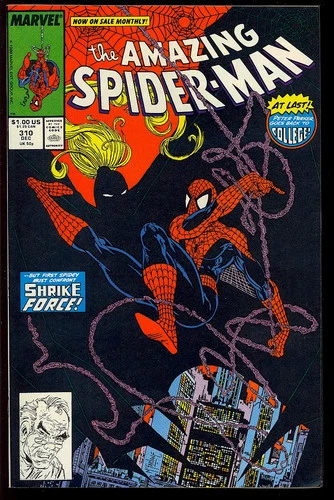 Amazing Spider-Man #310 High Grade Todd McFarlane Art Marvel Comic 1988 VF-