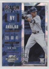 2018 Panini Chronicles Contenders Optic Blue Ice Prizm 34/149 Miguel Andujar 8k4