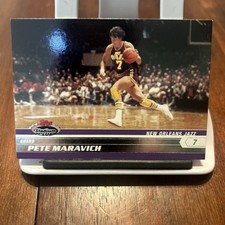 2006-07 Topps Stadium Club # 99 Pete Maravich New Orleans Jazz 
