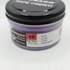 Tarrago Shoe Polish # 55 Lilac Cream Leather Protector 1.76 oz. 50ml Boot