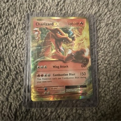 Pokémon TCG Charizard EX Full Art Holo Rare 12/106 180 HP English