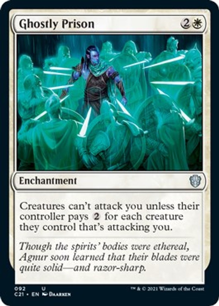 Ghostly Prison - 92 - NM - Commander 2021