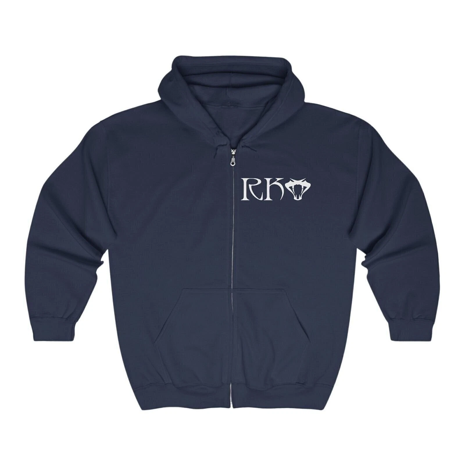 Randy Orton RKO Navy Blue Double Sided Zip Hoodie