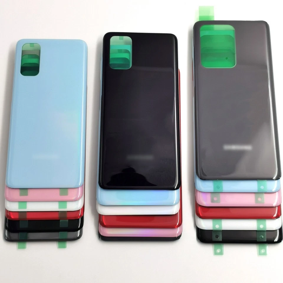 Repuesto de cubierta de vidrio para puerta trasera de batería para Samsung Galaxy S20 S20+ S20 Ultra Foto 3 de 4