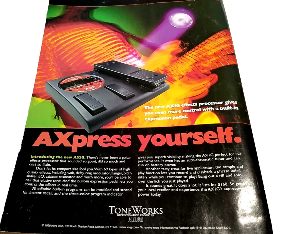 Guitar World Magazine Nov 1998 - Marilyn Manson - Beatles con carteles Foto 4 de 4