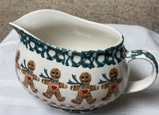 Tienshan Folkcraft Gingerbread Man Gravy Boat