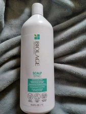 Sealed Biolage Scalp Sync Anti-Dandruff Shampoo, 33.8oz - Exp. 09/2026