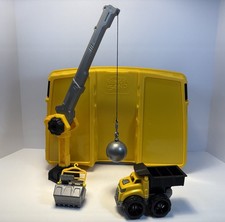 Kinetic Sand Construction Playset Construction Site Kit in Carry Case No Sand