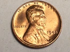 1944-P  @  Uncirculated"  old Lincoln Wheat Penny.!!  From roll*