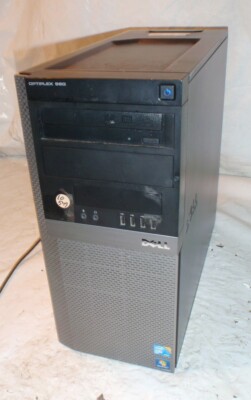 Dell Optiplex 960 Model: DCSM1F Desktop Computer w Windows Vista Business COA