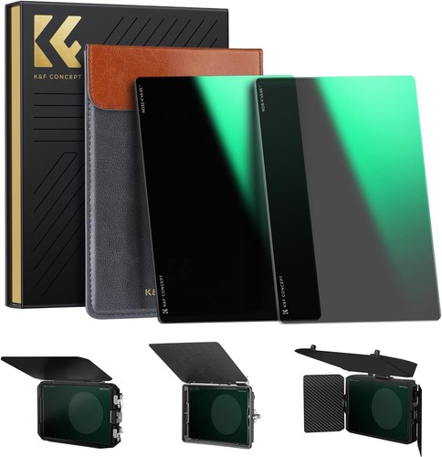 K&F Concept 4"x5.65" Square Filter ND4 ND8 ND16 ND32 ND64 Filter for Matte Box - Picture 49 of 56