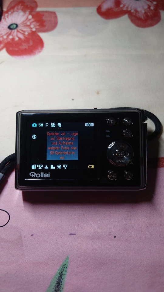 Rollei Sportsline 85 Digitalkamera 8MP wasserdichte Unterwasserkamera Battdeck - Bild 4 von 4