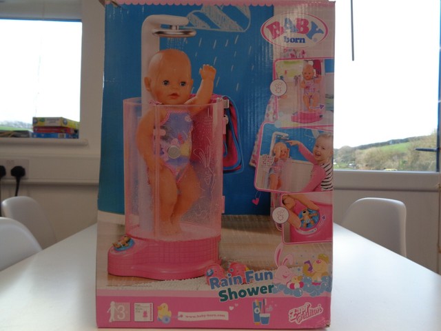 zapf creation 823583 baby born rain fun shower