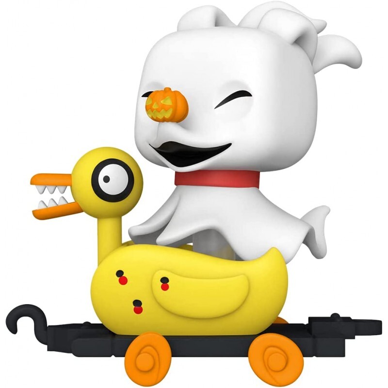 Figura Funko Pop! Tren Disney Pesadilla Antes De Navidad Zero En Carro De Pato M