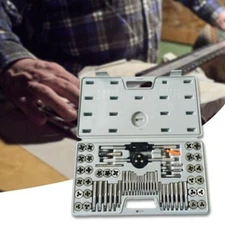 60pcs Tap and Die Sets Metric Die for Metal Working Hand Tools Aggregate Tap