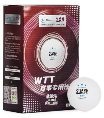 729 Friendship S40+ 3-Star WTT 12 Balls  (ITTF APPROVED)