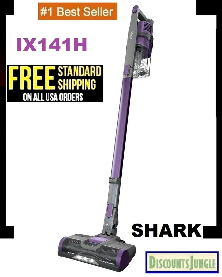 Aspiradora con varilla inalámbrica Shark para pisos duros y variaciones de alfombras IX141 WZ250 BU3521 Foto 4 de 4