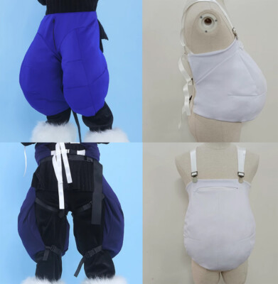 Fursuit Animal Costume Curved Leg Halloween Birthday Party Role-playing