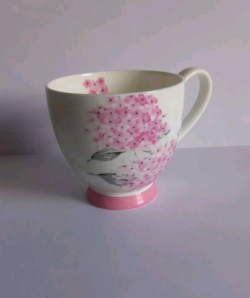 Portobello By Inspire Bone China Floral Footed Mug eBay