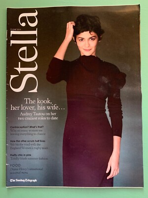 STELLA magazine 8-June-2014 AUDREY TAUTOU Union Model Veronika Women's Rugby