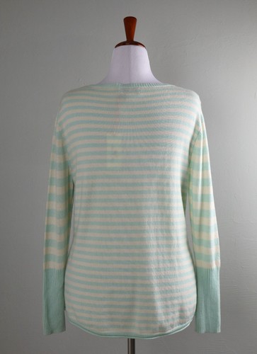 VINEYARD VINES NWT $148 Double Stripe Cashmere Blend Sweater Top Size Large - Picture 4 of 6