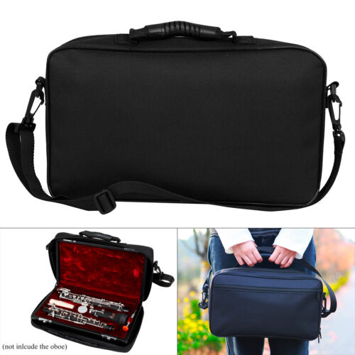 Oboe Storage Carrying Case Gig Bag Thick Padded Waterproof Oxford Cloth Hard - Picture 1 of 12