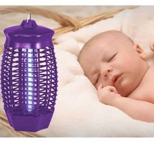 Electric Mosquito Lnsect Fly Bug Zapper Killer LED Light Trap Pest Control Lamp.