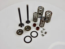 64mm INTAKE EXHAUST VALVE SET 50cc 60cc 80cc 100cc QMB139 MOTORS