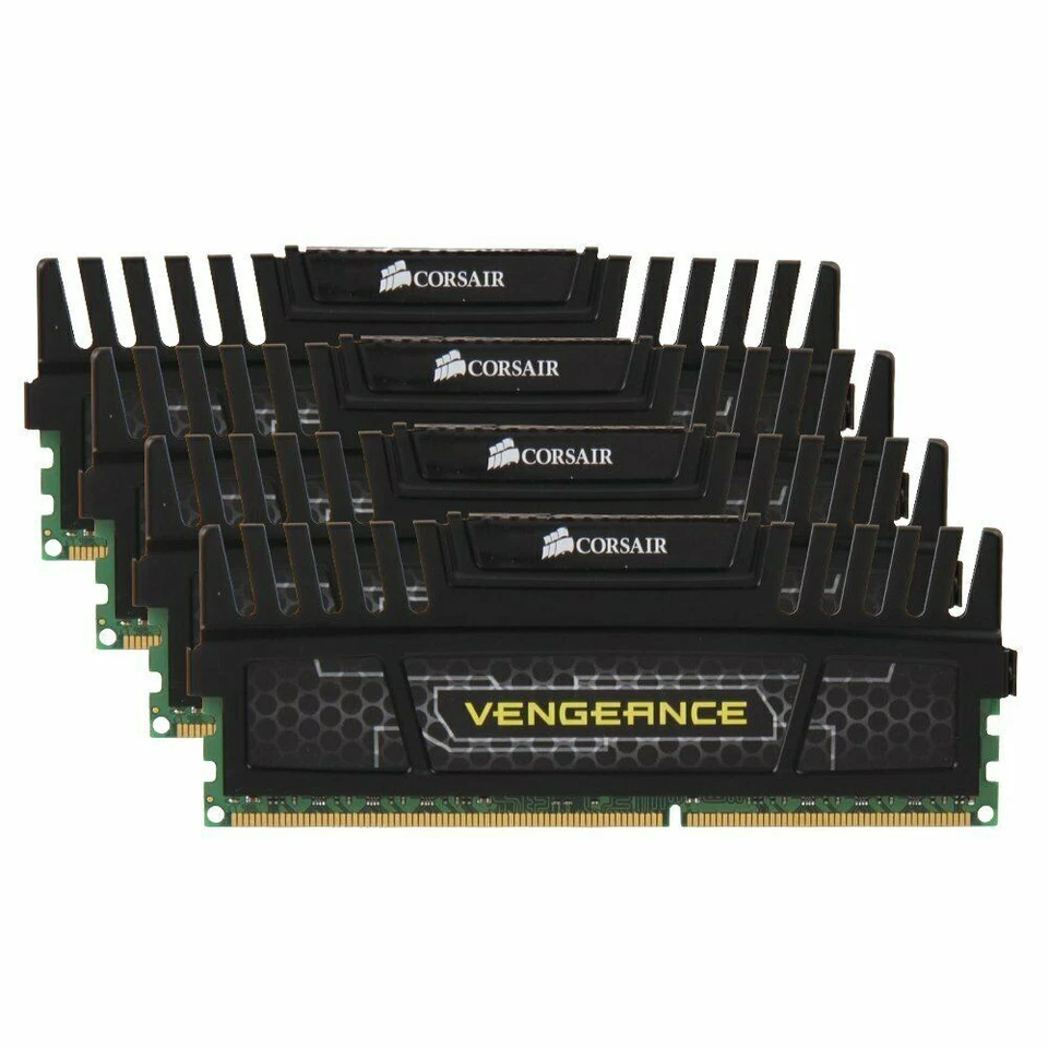 Corsair Vengeance 16GB (4x 4GB) 8GB (2x 4GB) DDR3 1600MHz CL9 Memory 3 Color Lot - Image 4 of 4
