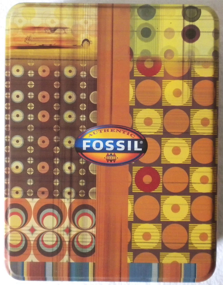 $34 FRASCO DE UÍSQUE DE COURO DE CROCODILO DE AÇO INOXIDÁVEL FÓSSIL 5 OZ 4"X3"+FUNIL+ESTANHO NOVO! - Imagem 2 de 4