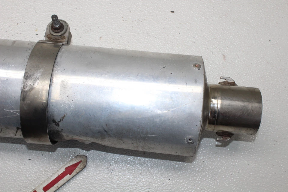 93-98 SUZUKI GSXR1100W GSX-R1100W YOSHIMURA SILENCIADOR DE TUBO DE ESCAPE DIREITO SLIP ON - Imagem 3 de 4