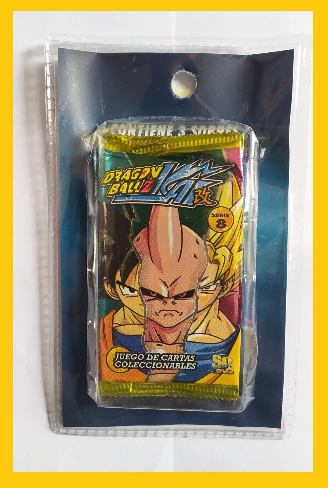 2015 Dragon Ball Z Kai card blister sealed Goku Vegeta SD licensed RARE