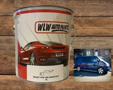 FOR VW FOR AUDI INDIAN BLUE LL5M 2K SOLVENT BASECOAT CAR PAINT MIX READY FOR USE