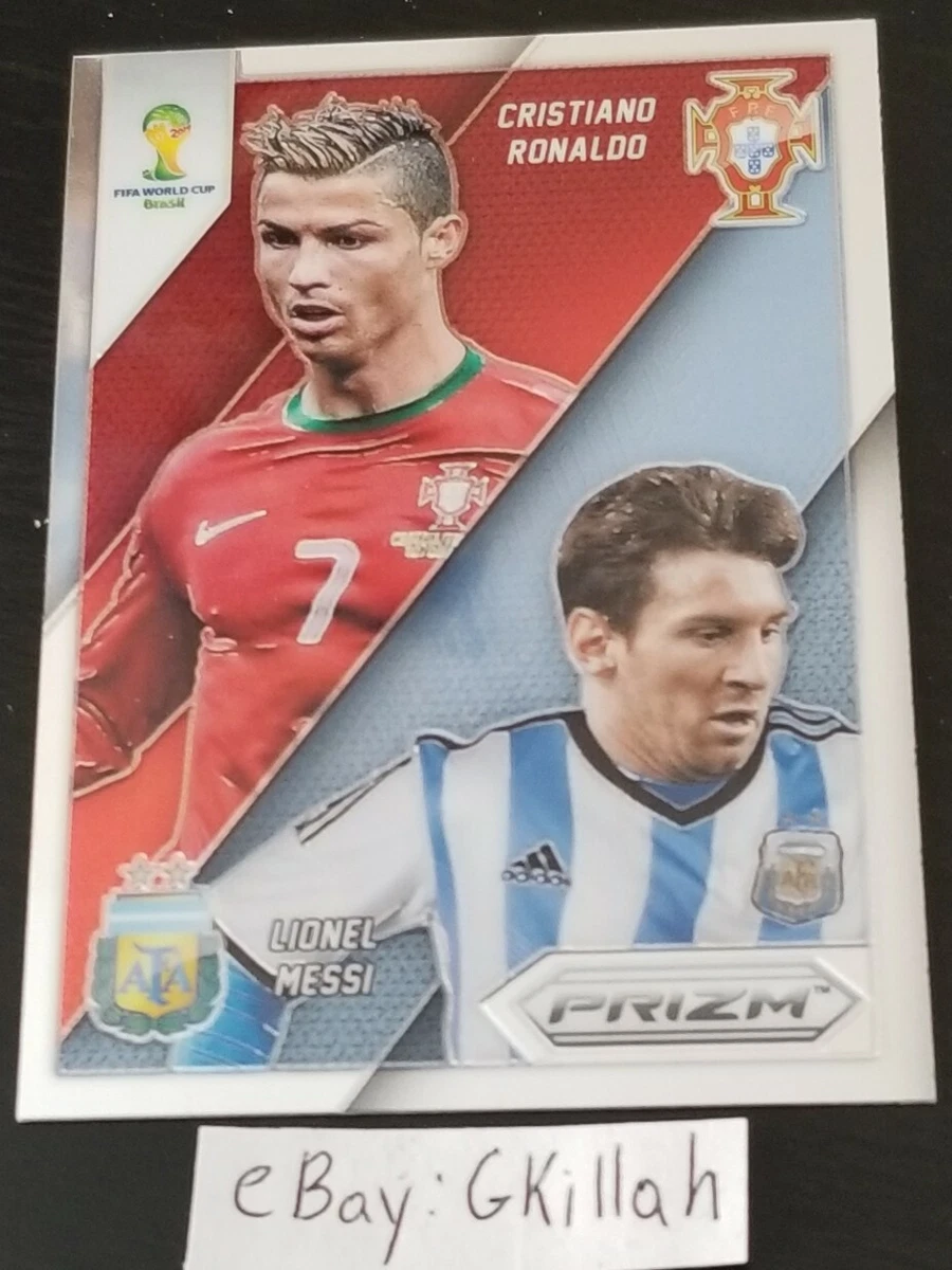 メッシ　C・ロナウド　panini 2014 BRASIL worldcup Panini Adrenalyn XL Card Cristiano Ronaldo Top Master 411