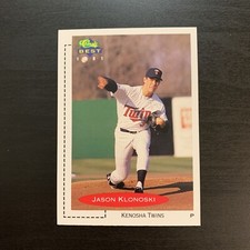 1991 Classic Best Jason Klonoski Kenosha Twins #370 Baseball Card