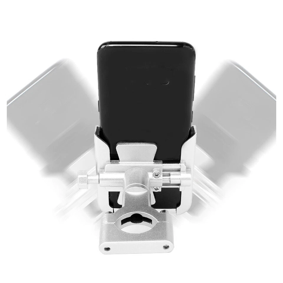 Motorcycle Cell Phone Holder for Harley-Davidson Fatboy Lo Forty Eight Fat Bob - Image 2 of 4