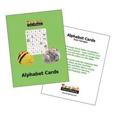 Alphabet Cards Set for Bee-Bot Blue-Bot Coding Floor Robots Class Accessories