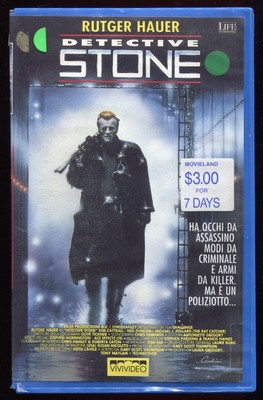 Detective Stone (1992) aka: Split Second - Italian Video VHS (T)