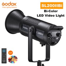 Godox SL200II Bi LED Video Light Bi-Color 2800K-6500K with RC-A6 Remote Control