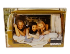 Sturdy Bent Acrylic Photo Frame 4x6 Horizontal (Same Shipping Any Qty)