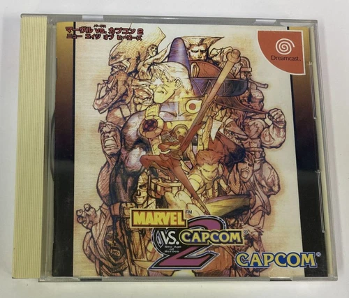 Sega Dreamcast Marvel vs. Capcom 2 New Age of Heroes Japan w/ Box,Manual 1058 SP