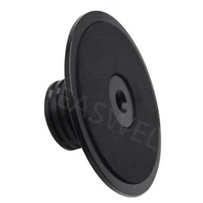 Black Aluminum Record Weight Clamp LP Vinyl Turntables Metal Disc Stabilizer
