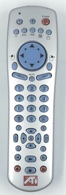 ATI Technologies RF Computer Remote Control P/N: 5000022000 Remote Only