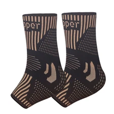 2×Ankle Support Brace Compression Sleeve Foot Pain Relief Plantar Fasciitis Sock