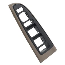 Window Switch Bezel Cover Tan Compatible with Chevy Chevrolet Avalanche Silverad