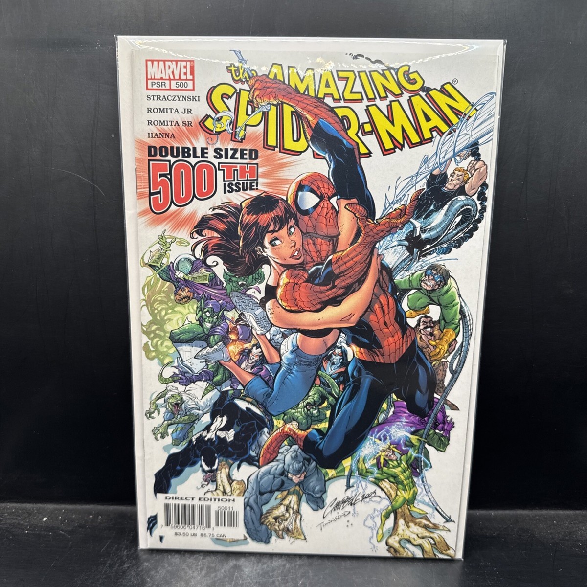 Amazing Spiderman #500 Marvel Anniversary Issue 2003 J Scott